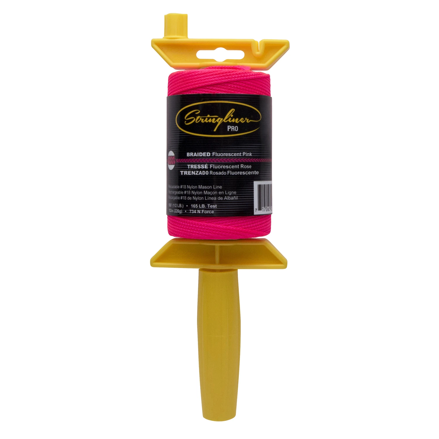 Construction Line Fluorescent Pink Nylon 500 Foot Reel