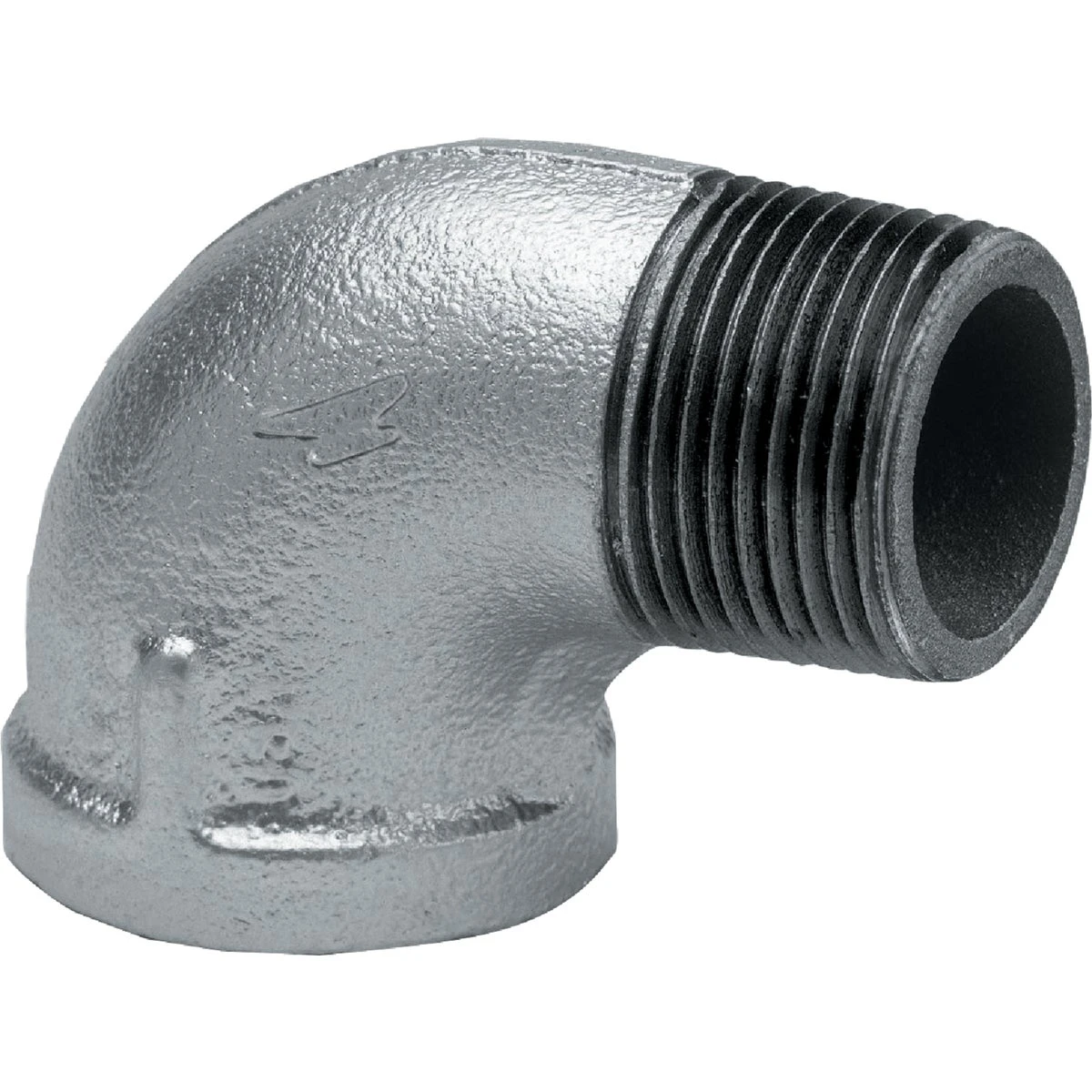 90-Degree Galvanized Pipe Street Elbow, 3/4 In.