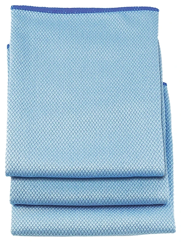 Professional Grade Microfiber Towels 18 In. W X 18 In. L (3-pack) - Super Absorbent