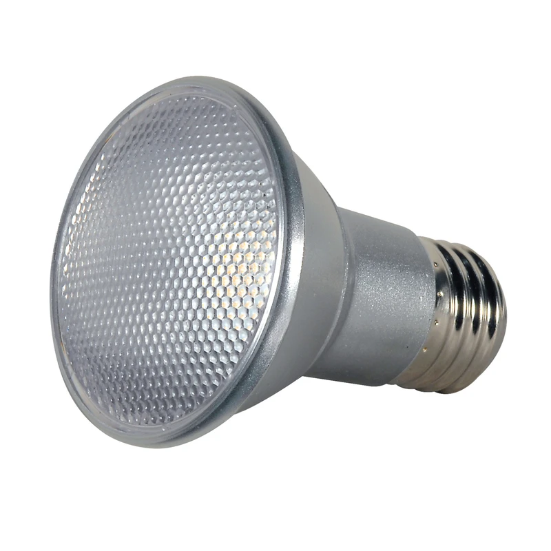 Satco 50W Equivalent Warm White PAR20 Medium Dimmable LED Floodlight Light Bulb