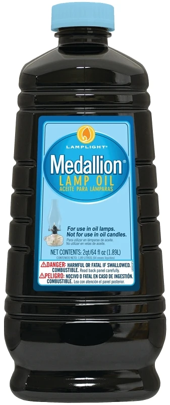 Lamp Oil, Unscented, Clear, 64 oz.