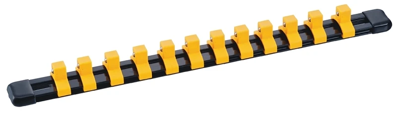 3/8-In. Drive Socket Storage Clip Rail, 14 In. Long