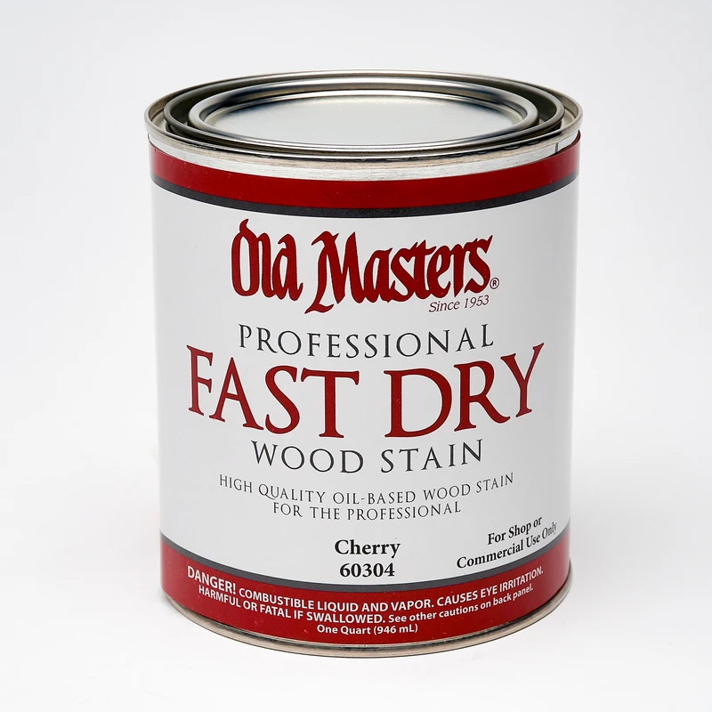 Fast Dry Stain, Oil-Based, Cherry, 1-Qt.