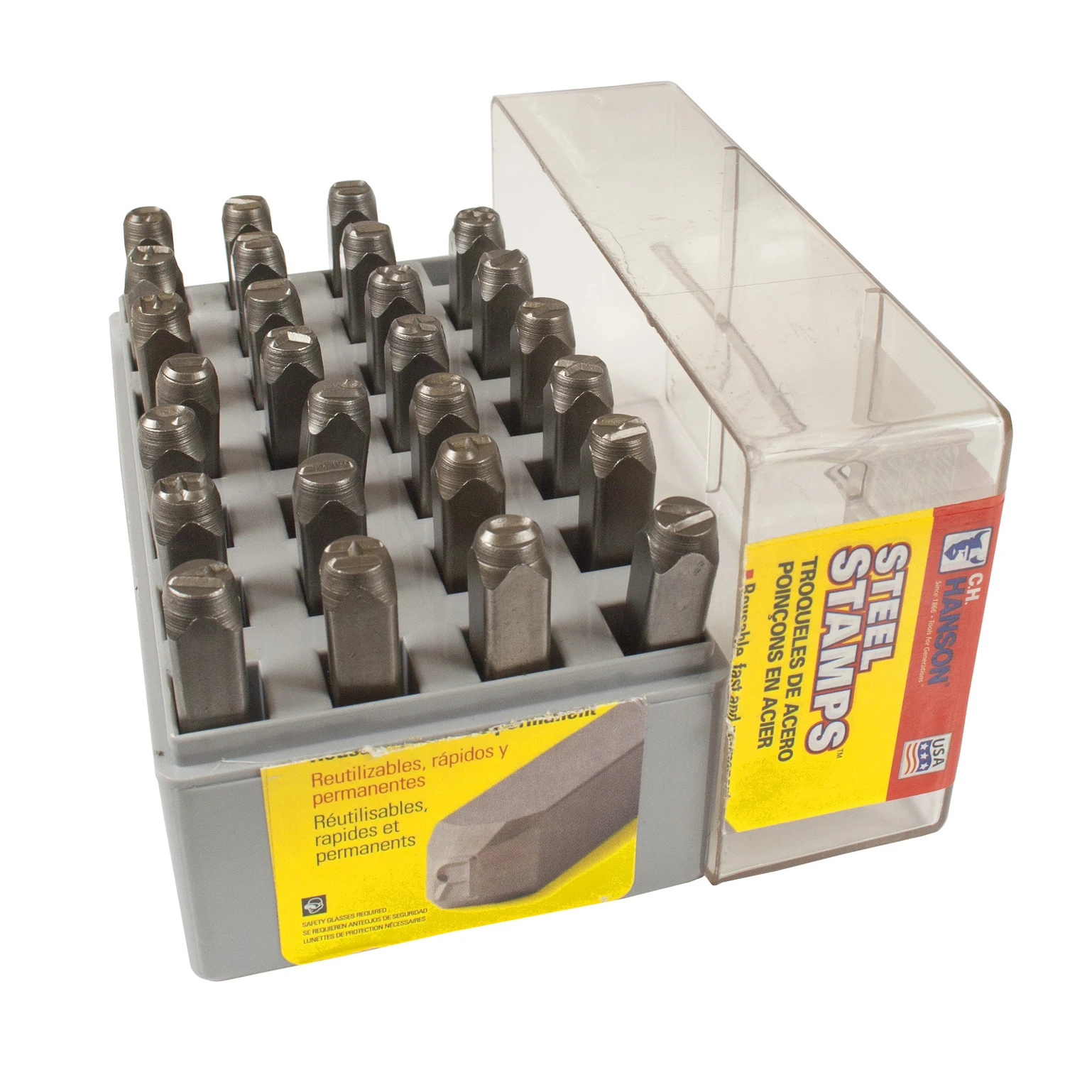 Letter Stamp Set, 1/4-In., 27-Pc.