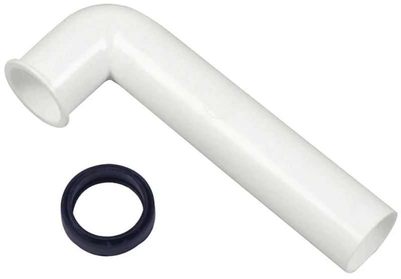88441 Tailpiece With Gasket For In-sink-erator Disposal, 1-1/2 In Od X 8 In L