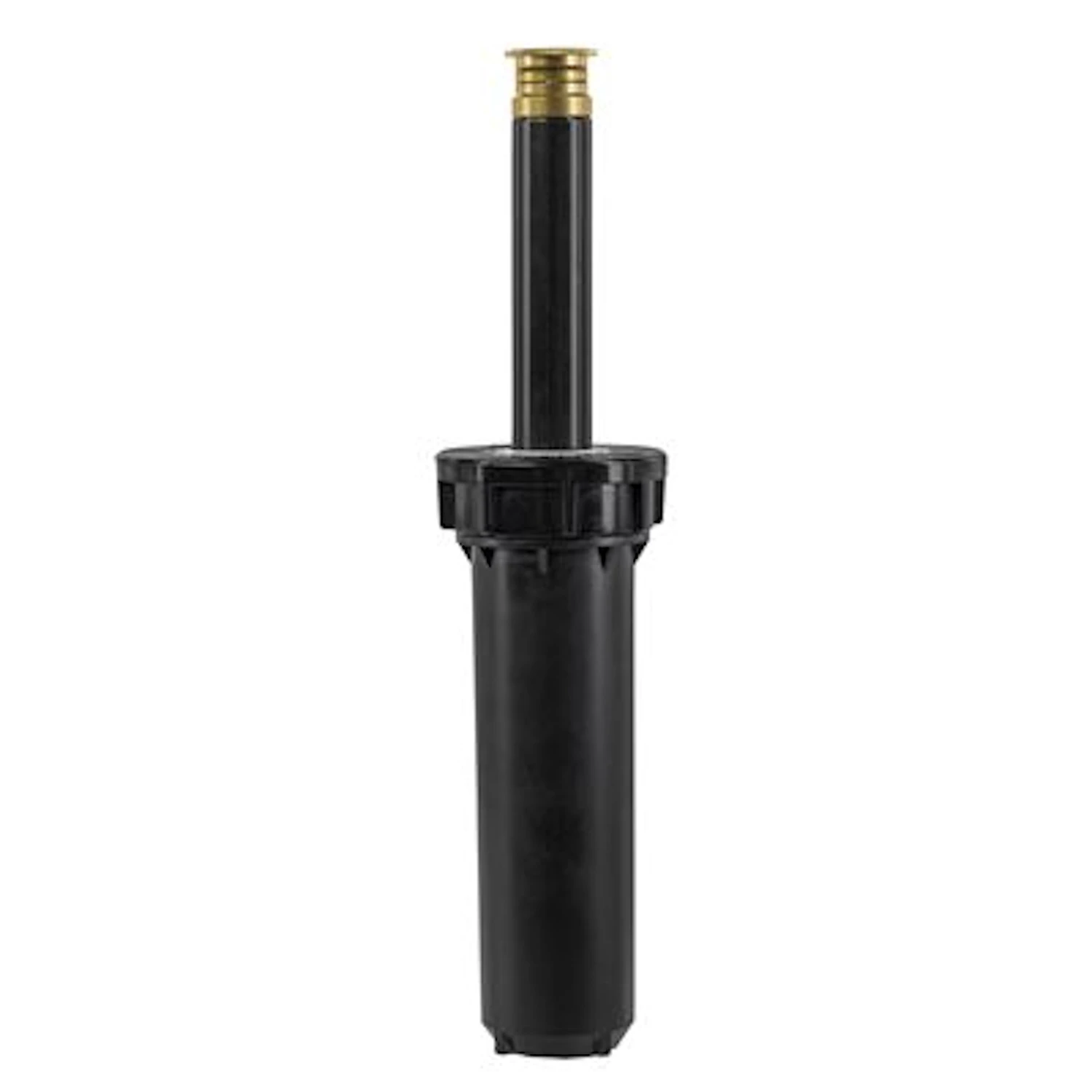 Pro Series Sprinkler Head, Pressure Regulated, Half Pattern Twin Spray, Brass Nozzle, 4-In. Pop-Up