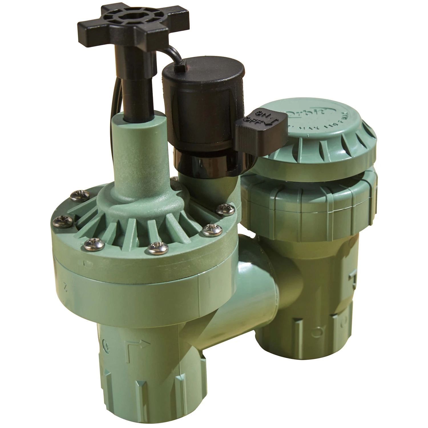 Underground Sprinkler Electric Anti-Siphon Valve, 1 In.
