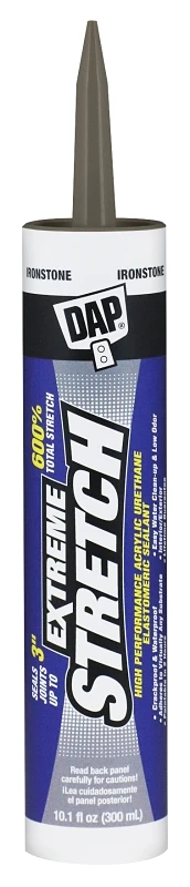 Extreme Stretch Premium Urethanized Sealant, Iron Stone, 10.1-oz.