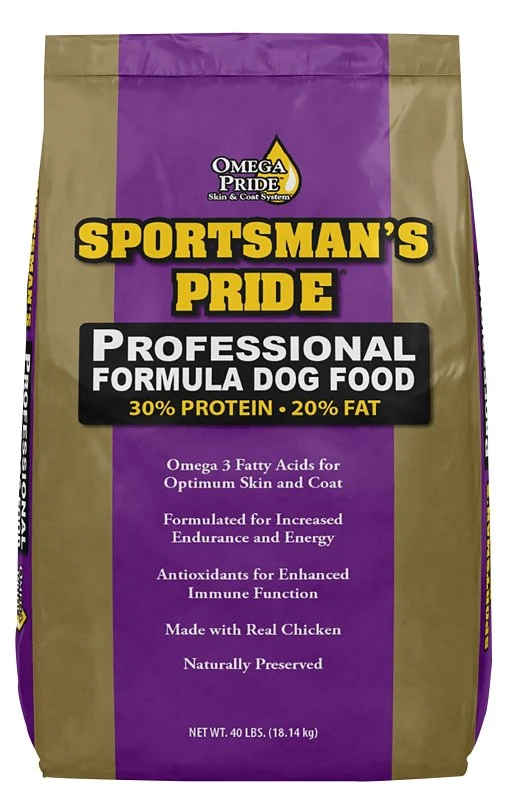 Professional Dog Food, 30% Protein, 20% Fat, 40-Lbs.