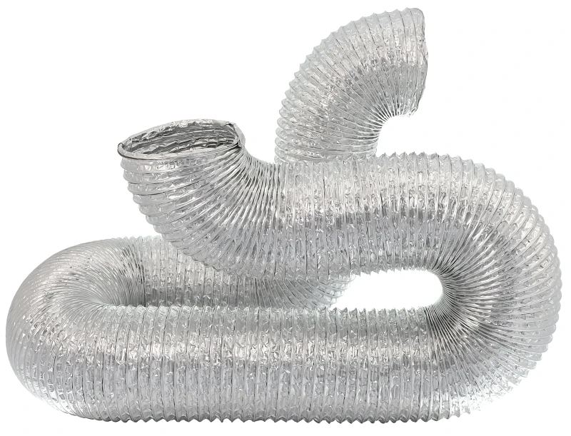 T-flex 4 In. X 8 Ft. Aluminum Semi-rigid Dryer Duct Fx0597 - Pack Of 4