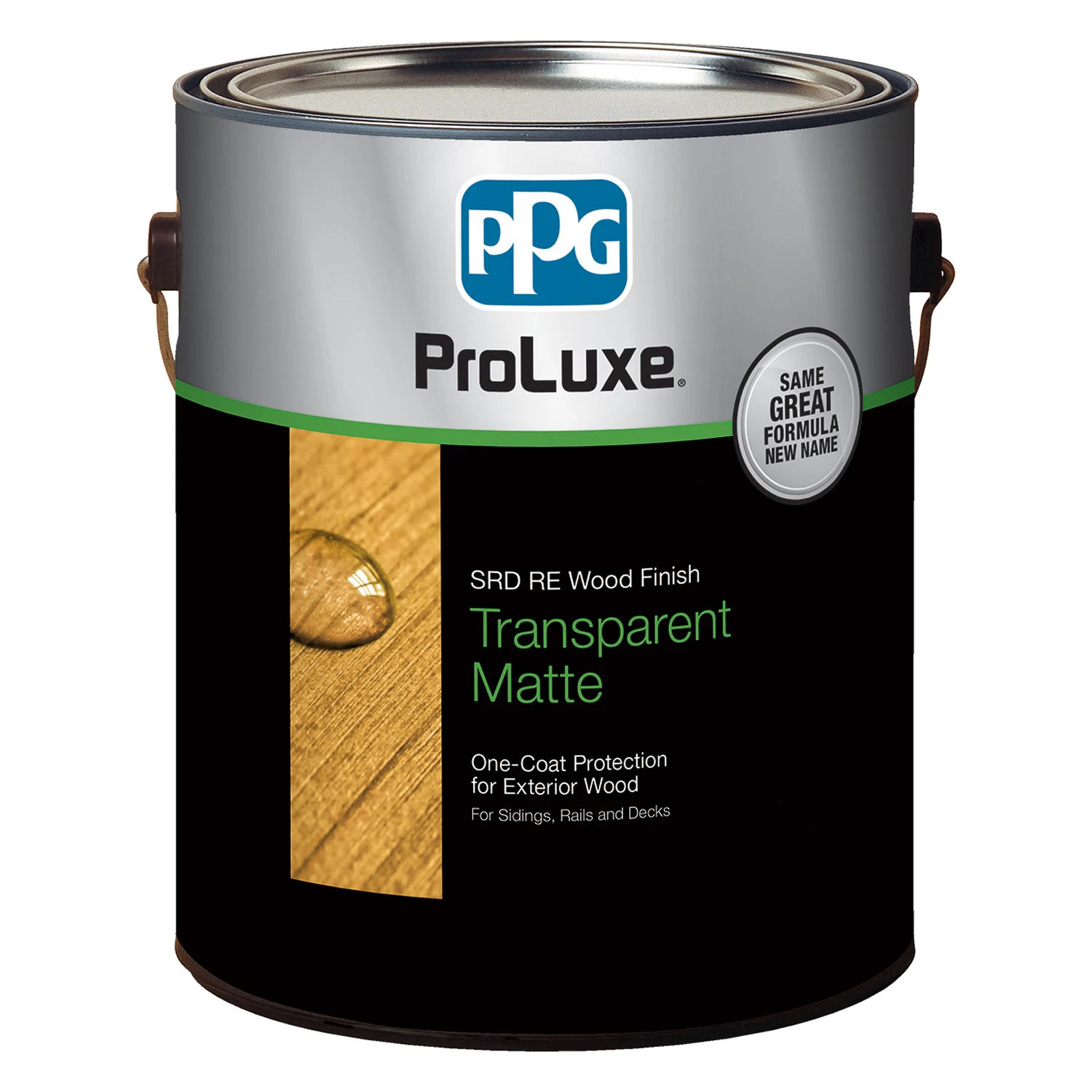 PPG Proluxe Cetol SRD RE SIK250-078/01 Wood Finish, Transparent Matte, Natural, 1 Gallon