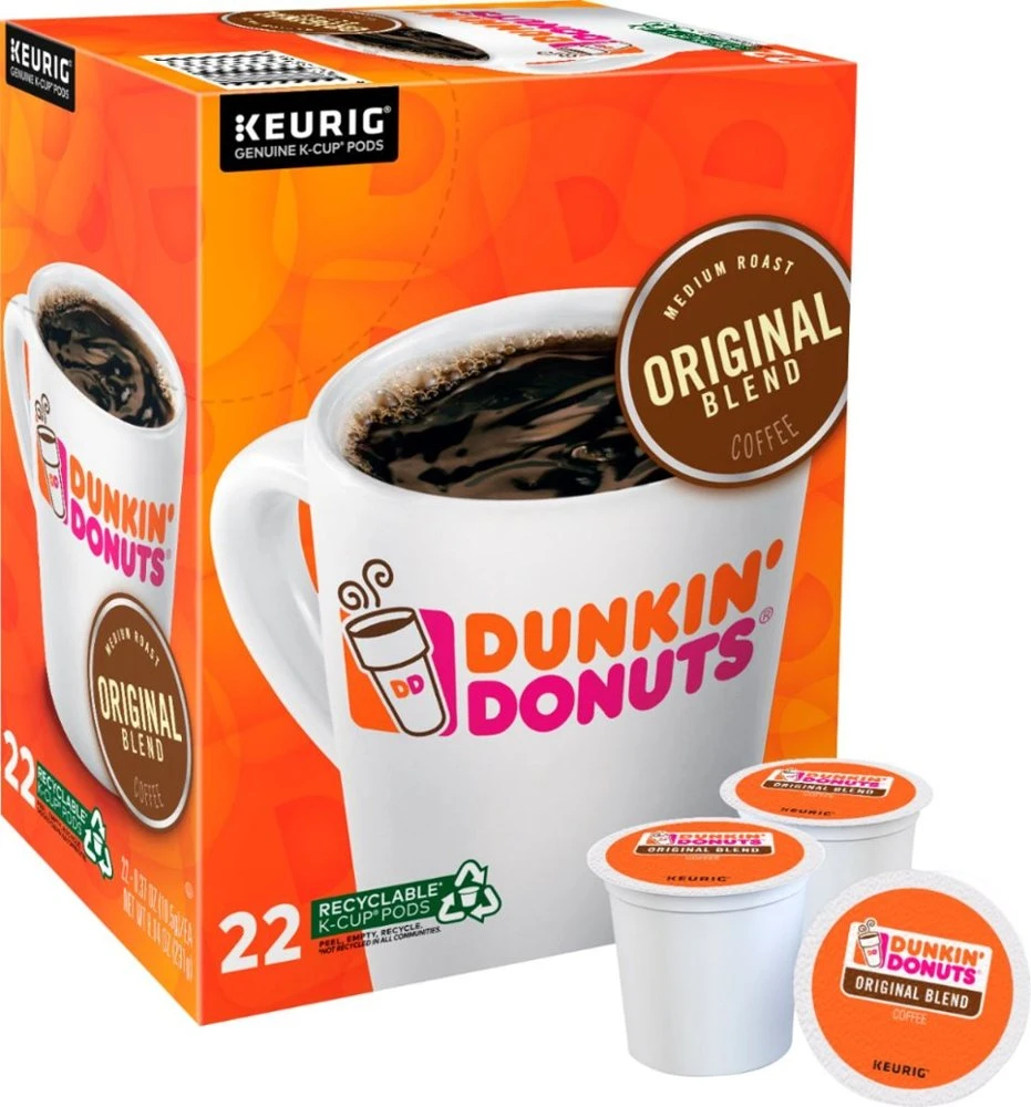 Dunkin' Donuts Original Blend K-Cups, 22-Ct.