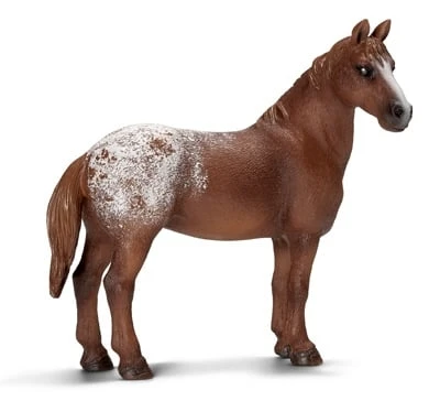 Appaloosa Mare Figurine, Brown, Model 13731, Ages 3 And Up