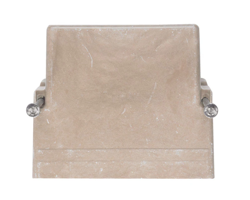 Fiberglass 20-1/2 Cu In Rectangle 1 Gang Outlet Box Off White