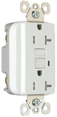 20-amp Ivory Tamper-resistant Gfci Duplex Electrical Outlet 120v