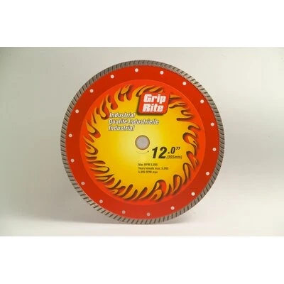 4-inch Industrial Turbo Diamond Circular Saw Blade For Wet Or Dry Cutting
