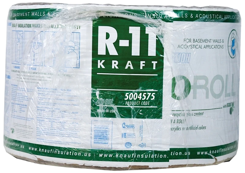 Kr42e Kraft Faced Fiberglass Insulation 23 In X 70.5 Ft Roll R11k