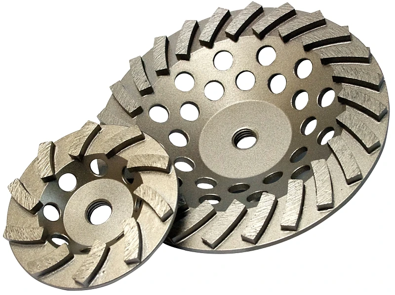 Turbo Cup Grinder 7 Inch With 12 Segments And 5/8-11 Arbor