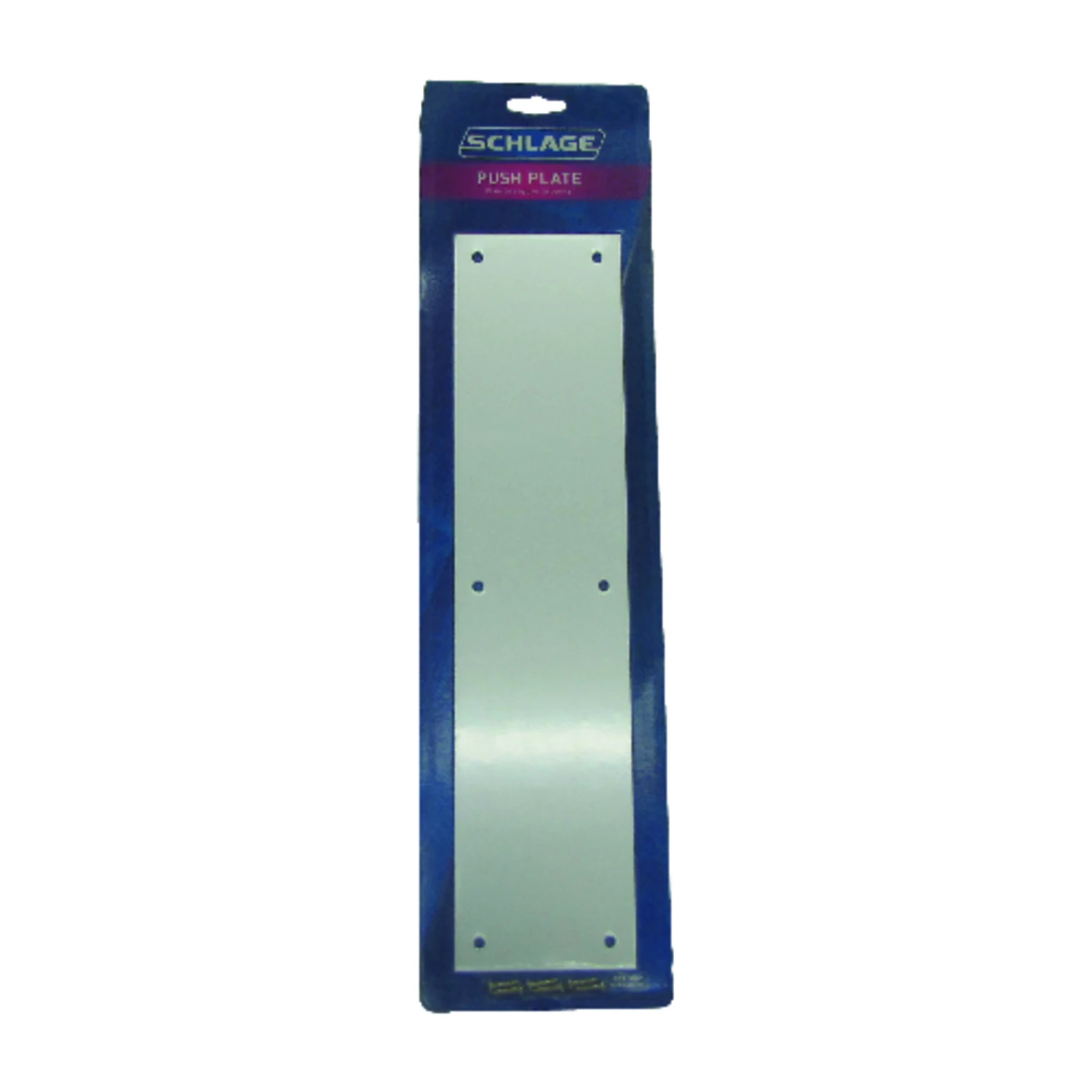 3.5 In. H X 15 In. L Aluminum Push Plate - Durable Door Protection