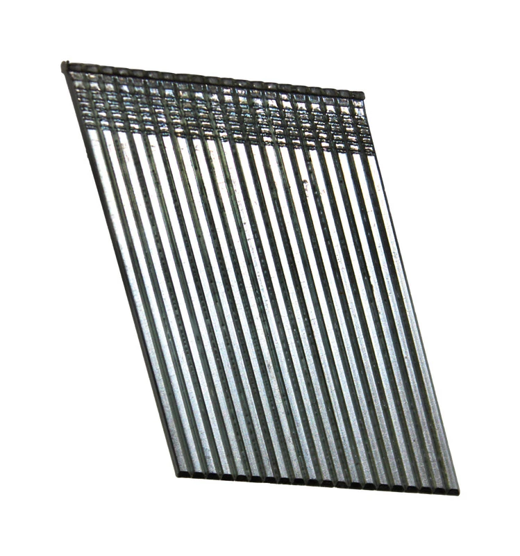 2 In. 15 Gauge Electro Galvanized 33 Degree Angled Finish Nails 1000 Pk
