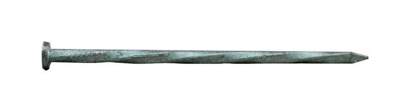 6d 2 In. Hot-dipped Galvanized Nail Flat Head Spiral Shank 5 Lb