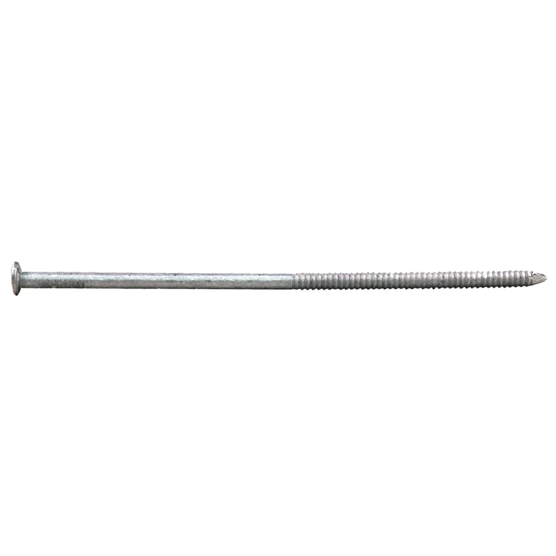 4 In. Galvanized Nail 5 Lb - Ideal For Pole Barn Construction
