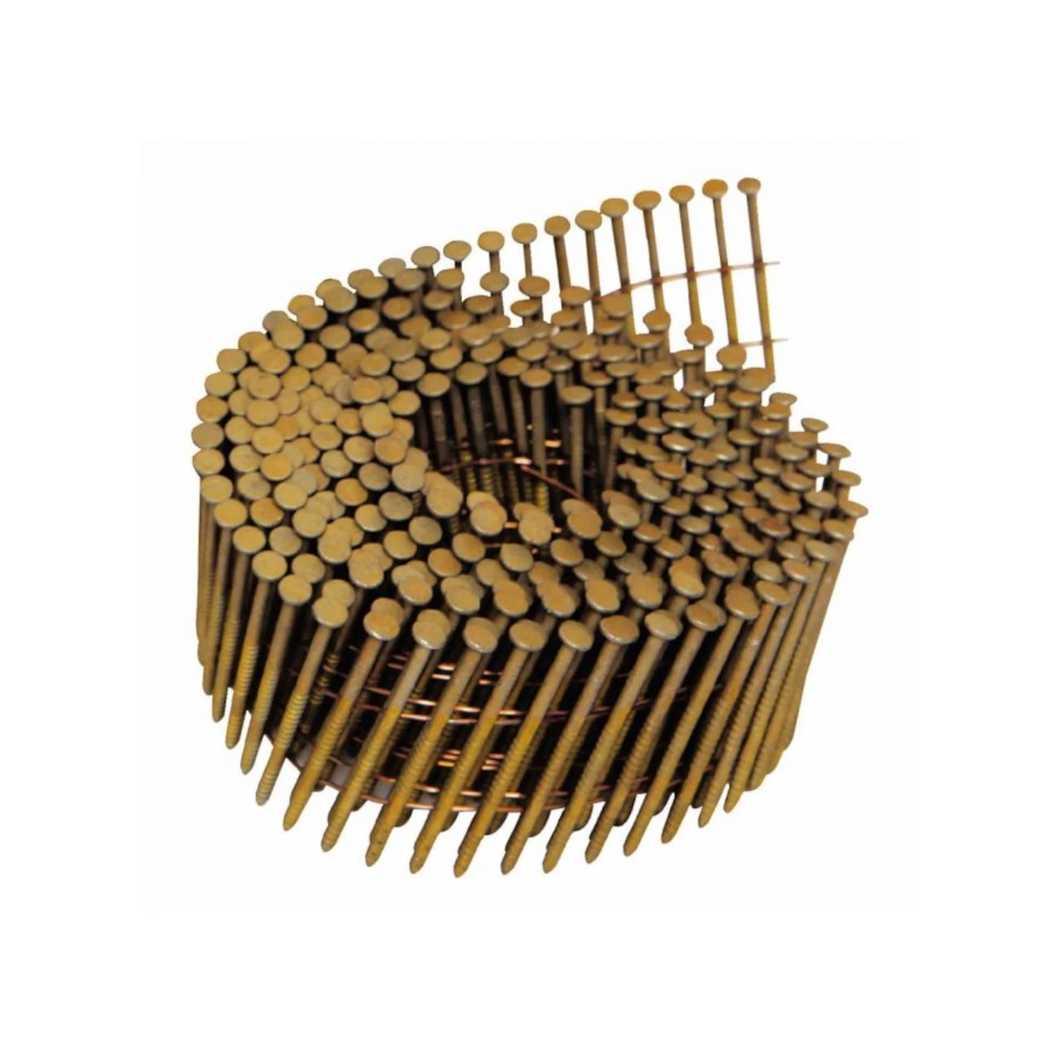 2 In. 11 Ga. Stainless Steel Wire Coil Siding Nails 15 Deg 3,600 Pk