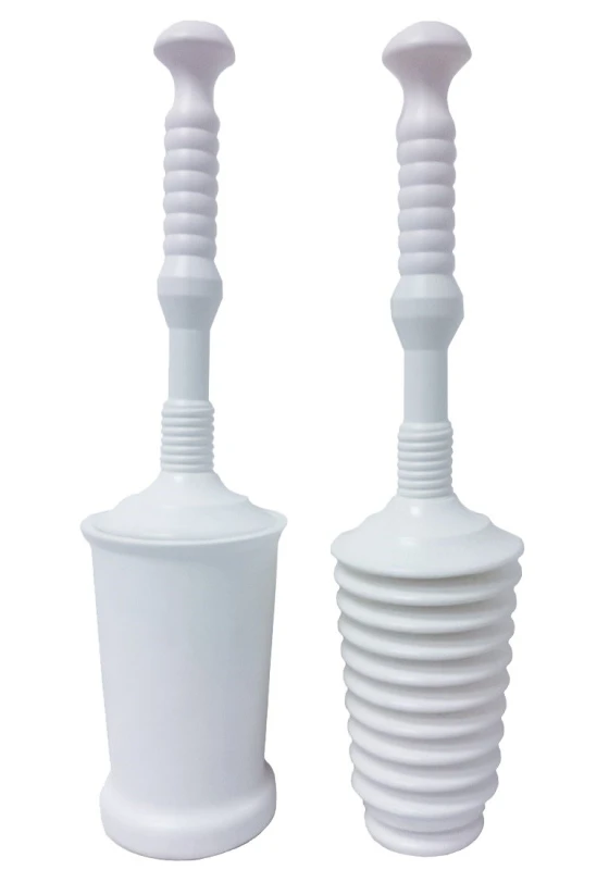 Master Plunger Toilet Plunger With Holder 18-1/2 In. L X 3 In. D
