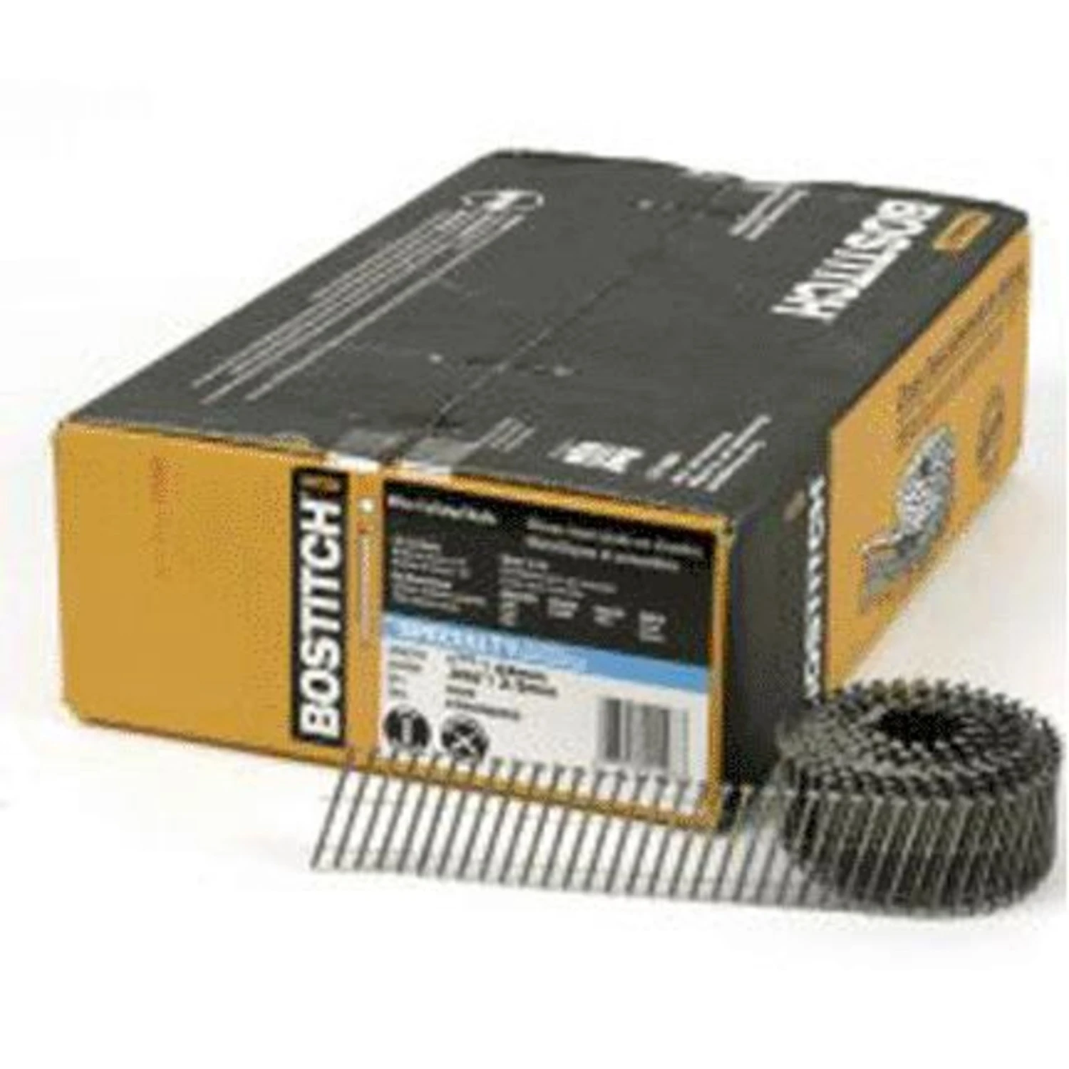 2-1/2 In. L 16 Ga. Wire Coil Stainless Steel Siding Nails 15 Deg 3,600 Pk