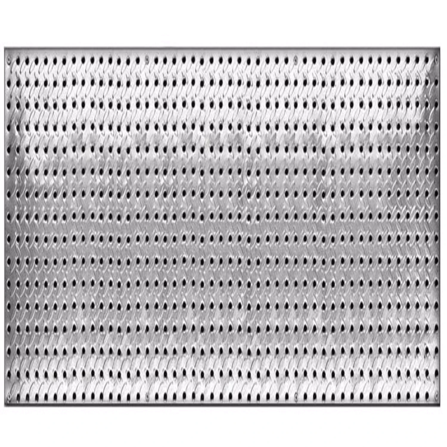 John Sterling 16 In. H X 48 In. W X 0.75 In. D Silver Steel Shelf Board