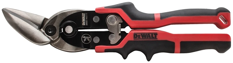 Dwht14677 Offset Left Cut Aviation Snip For 18 To 22 Gauge Sheet Metal
