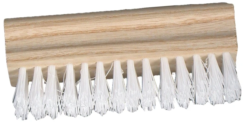 251 Nail Brush With Wood Handle, 4 In Width And 7/8 In Trim