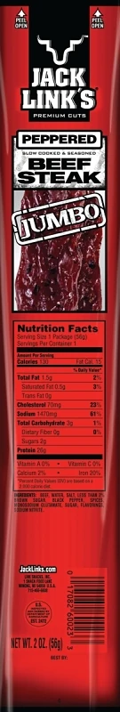 Peppered Beef Steaks, 2 Oz, Pack Of 12, Model 06023
