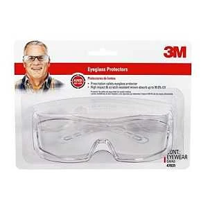 Protector Safety Eyewear Glass With Scratch-resistant Lens And Clear Frame