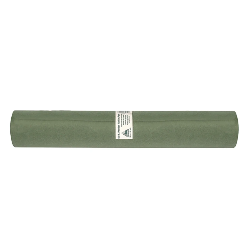 Green Premium Masking Paper 3 Mil 18 In. W X 180 Ft. L For Painting