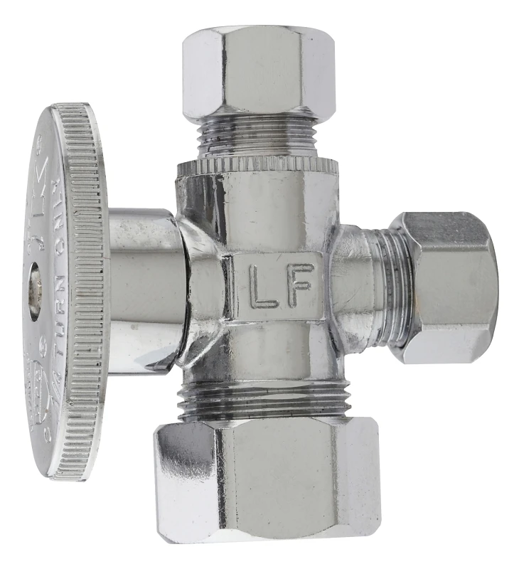 Pp20115lf 5/8 Od X 3/8 C X 3/8 C Angle Stop Valve