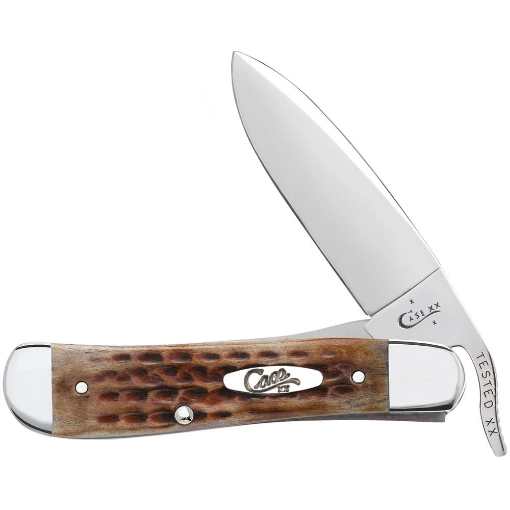 CASE KNIFE BRNT BROWN RUSSLOCK