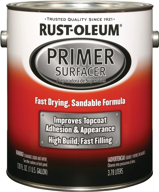 249332 Primer Surfacer Gray Gallon, Pack Of 2, High Build, Rust Resistant