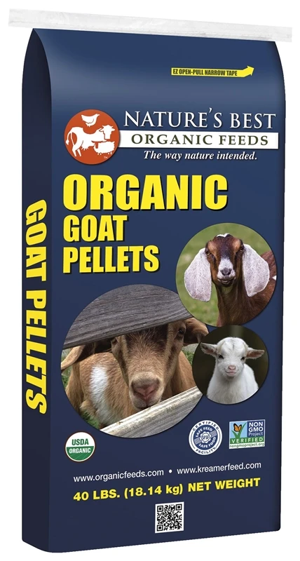 Organic Goat Feed Pellets, 40 Lb Bag - Model 4bm0960p