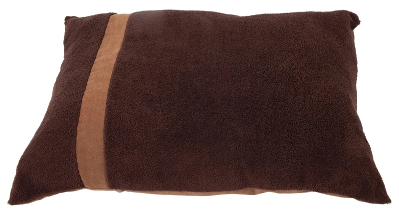 Plush Pillow Pet Bed, Reversible, 22 x 36-In.
