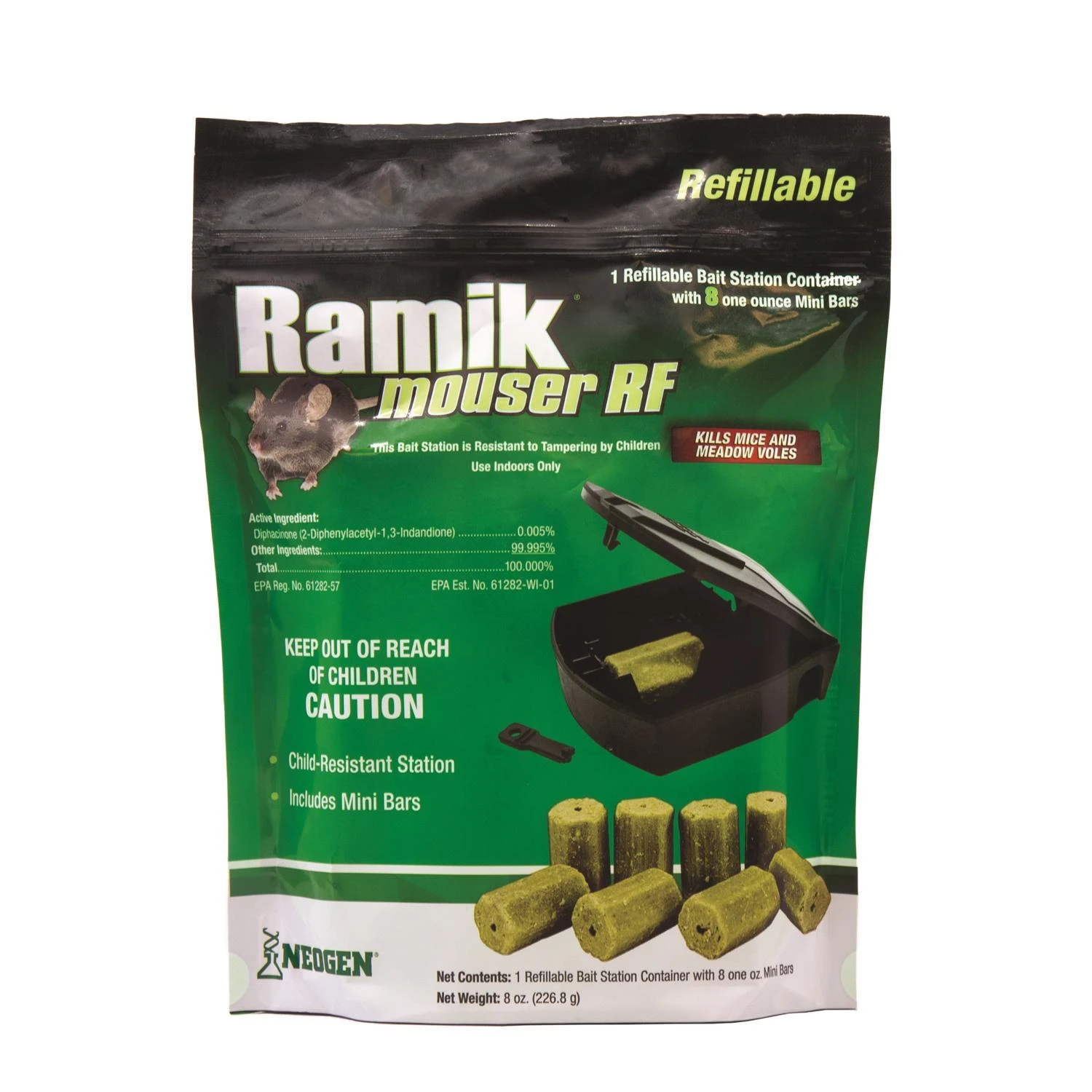 Ramik Refillable Bait Station Pouch 8ct