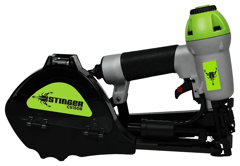 Cs150b 18-gauge Pneumatic Cap Stapler For Roofing And Insulation