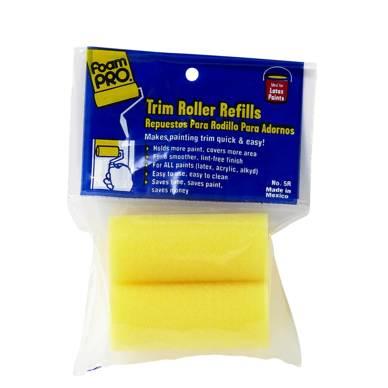 Foam Mini Paint Roller Refills, 3 In., 2-Pk.