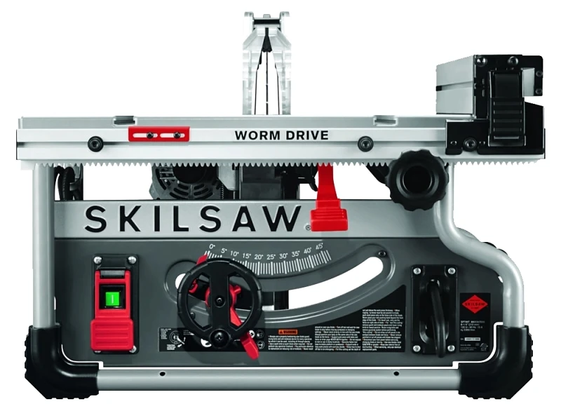 15-amp 8-1/4 In. Portable Worm Drive Table Saw Spt99t-01