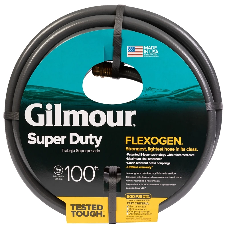Flexogen Hose, 8-Ply, 5/8 In. x 100 Ft.