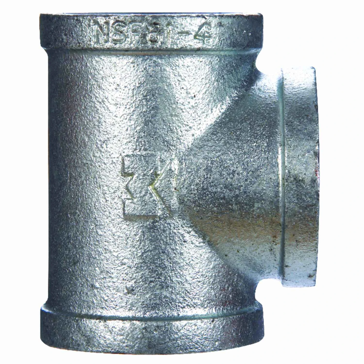 1-1/4 In. Malleable Iron Galvanized Tee Fitting