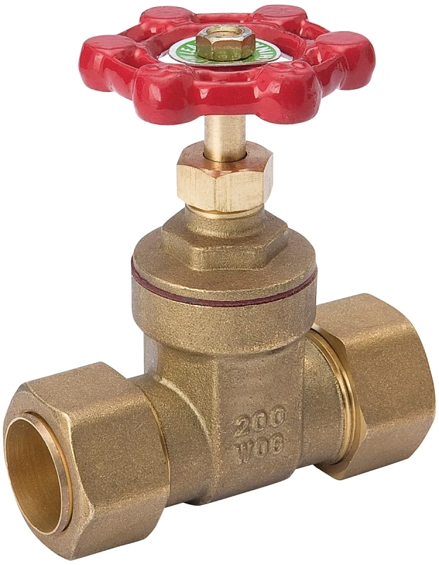 3/4 In. C X 3/4 In. C Compression Gate Valve - Lead-free Bronze