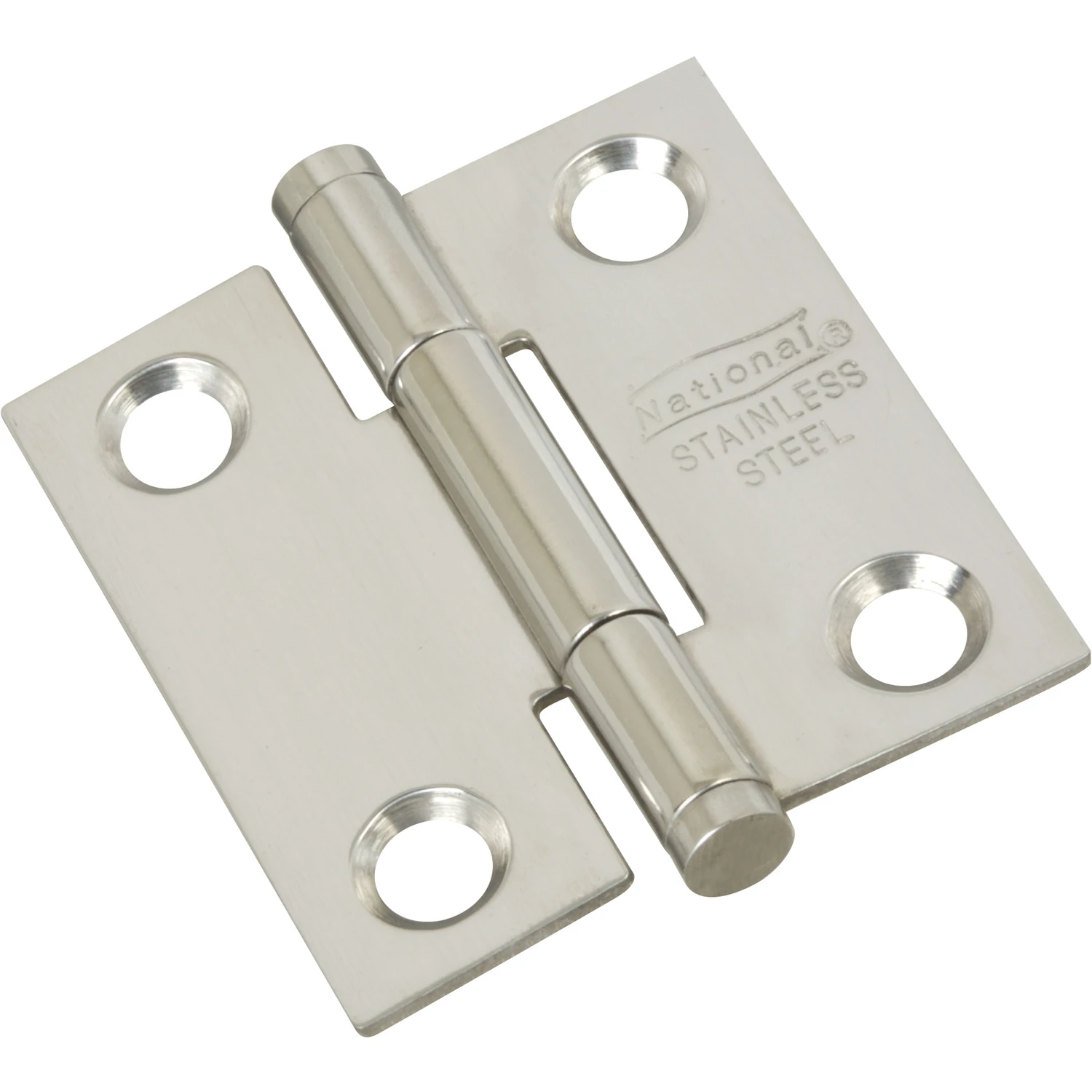 Door Hinge, Stainless Steel, 1-1/2 In.
