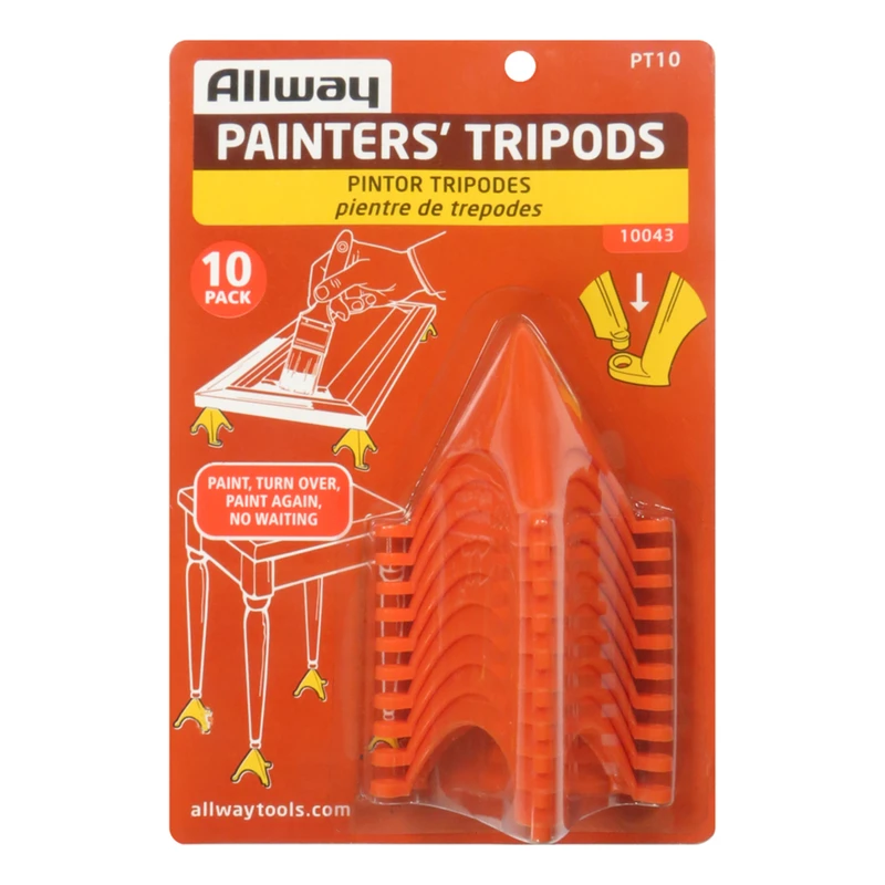 Painters' Tripods, Non-Stick Points, 10-Pk.
