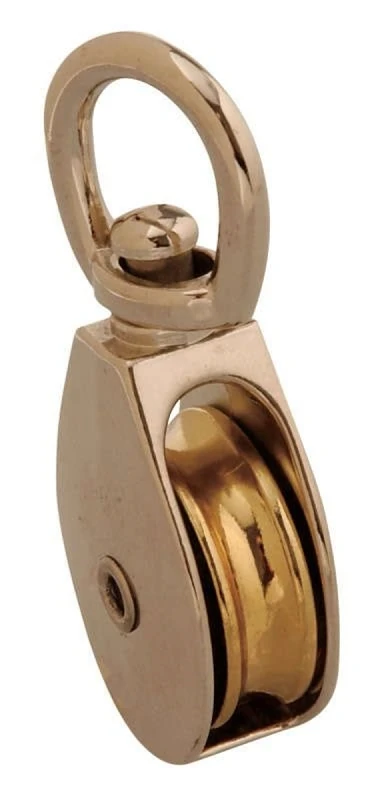 Rope Pulley, Single Swivel Eye, 2 In.